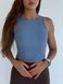 TM0064 Спортивный топ со съемными чашечками, S, Blue 0064 Top Blue S фото 4